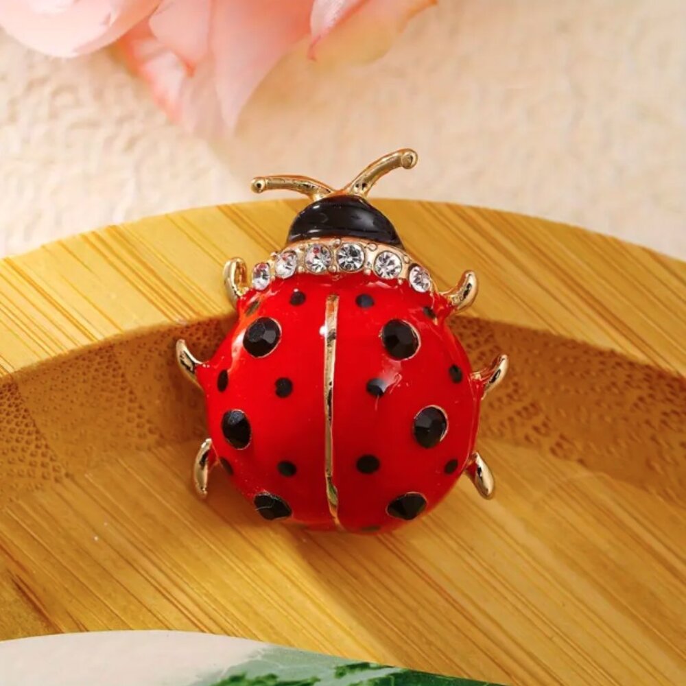 🍏50% OFF/3+...Cute Ladybug Brooch - Picture 12 of 12